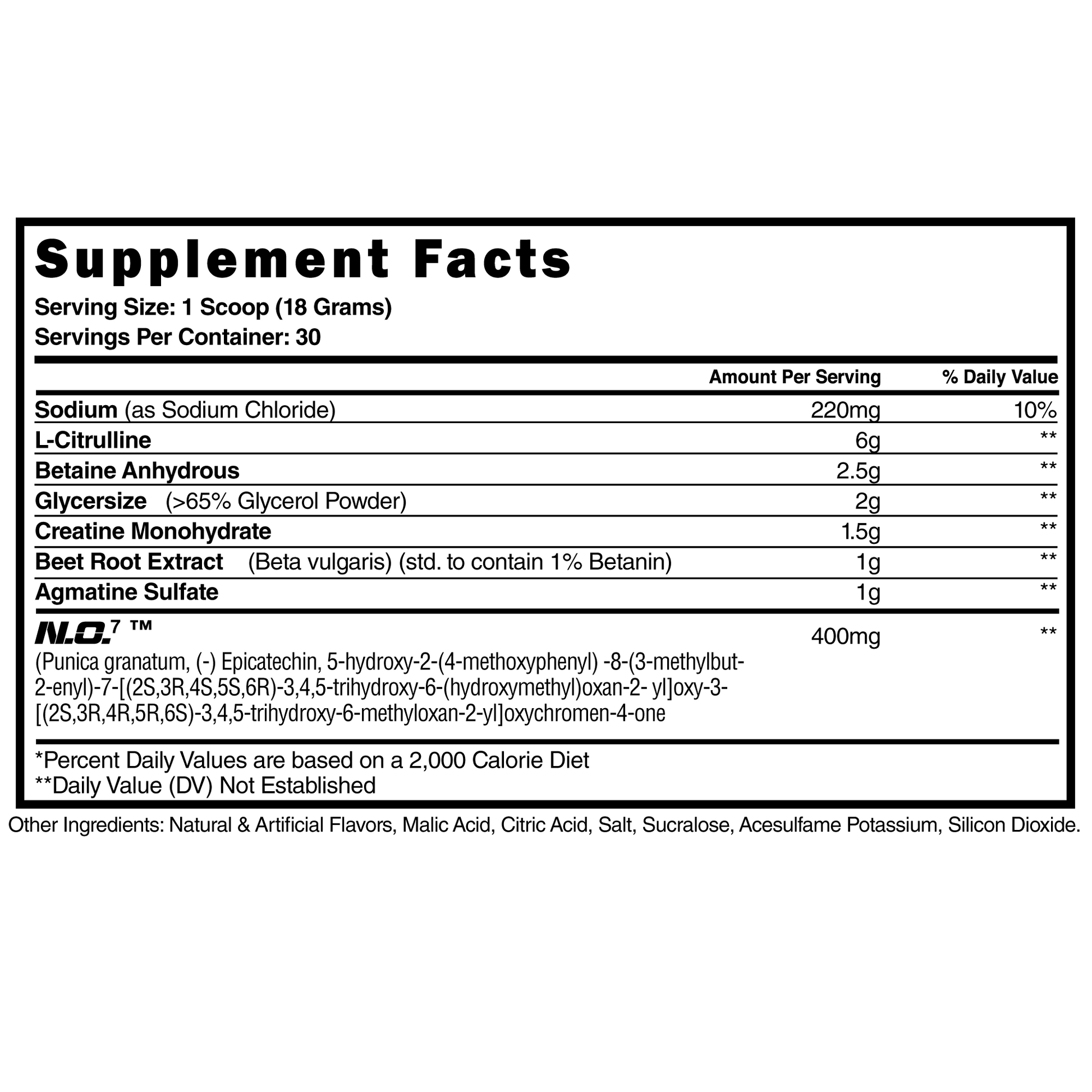 The Steel Supplements Supplement PUMPED-AF