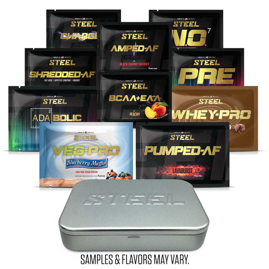 Steel Supplements Sample TRY THE LINE
