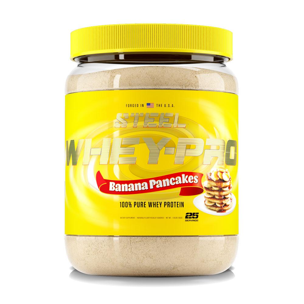 The Steel Supplements Supplement Banana Pancakes WHEY-PRO