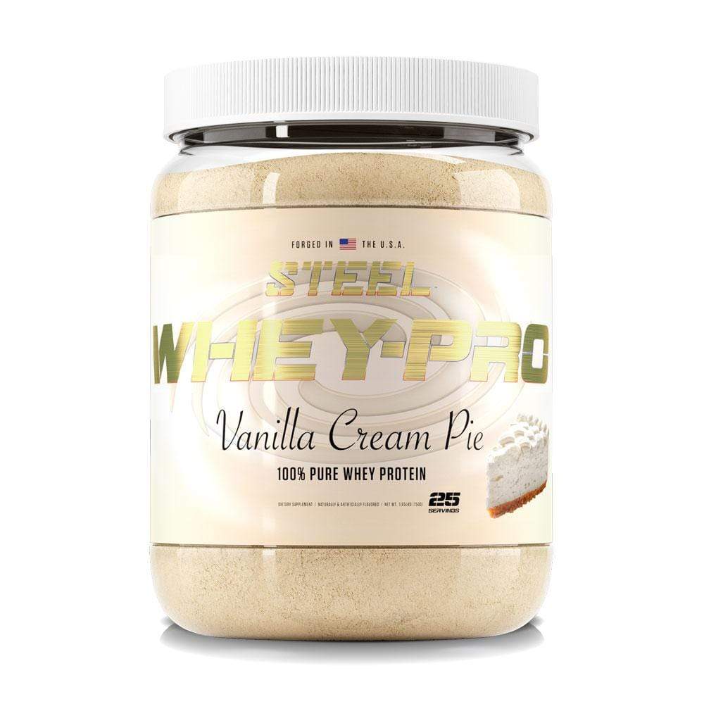 The Steel Supplements Supplement Vanilla Cream Pie WHEY-PRO