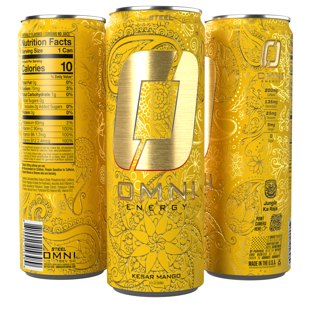 Kesar Mango - Case of 12 Cans