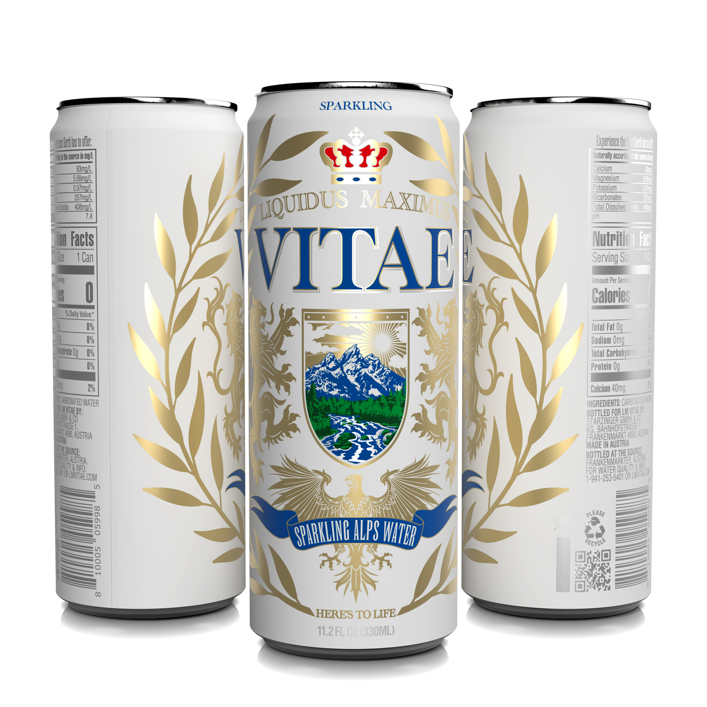 Sparkling Alps Water
