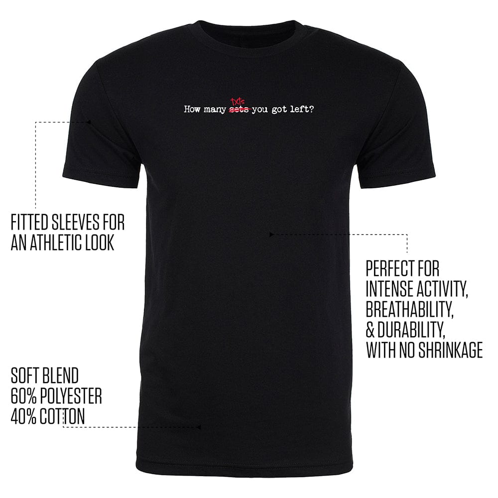 The Steel Supplements Apparel How Many Txts You Got Left?