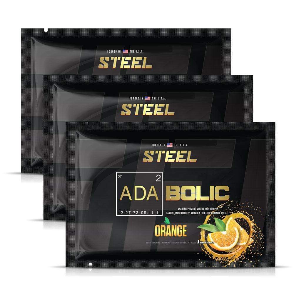 Steel Supplements Sample Orange / 3 Servings ADABOLIC Sample packets