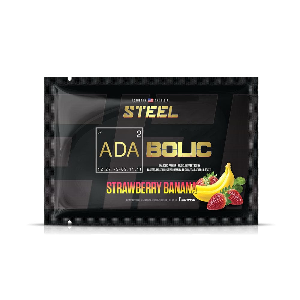 Steel Supplements Sample Strawberry Banana / 1 Serving ADABOLIC Sample packets