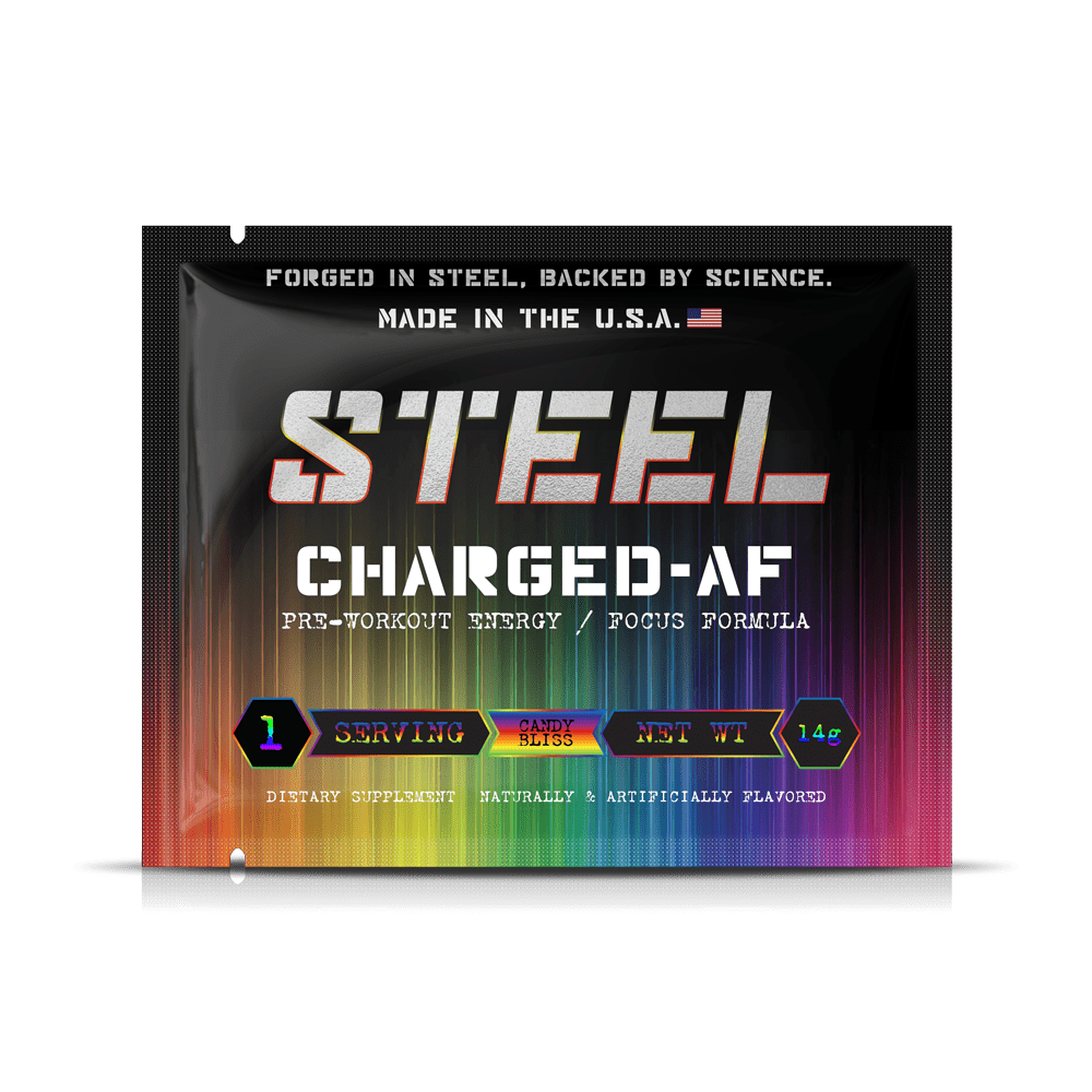 Steel Supplements Sample Charged-AF Sample Packets