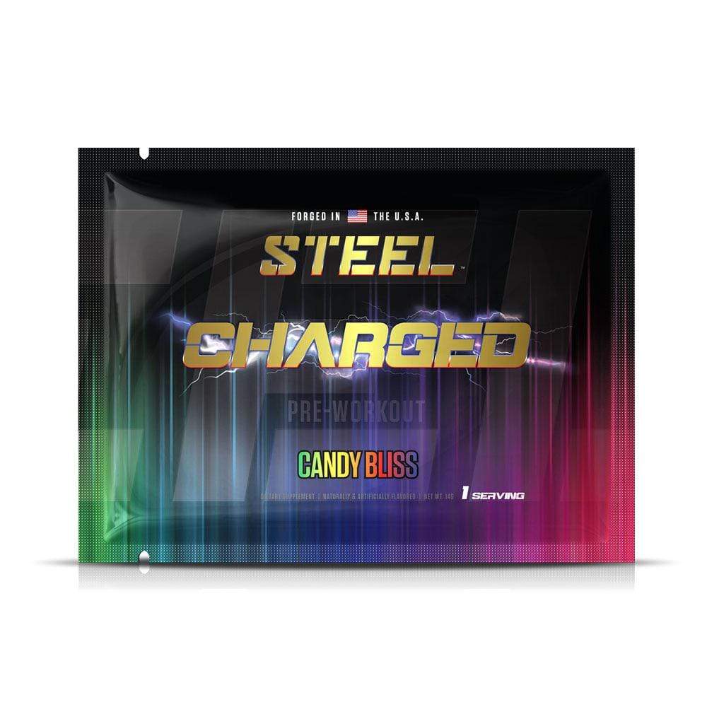 Steel Supplements Sample Candy Bliss / 1 Serving Charged-AF Sample Packets