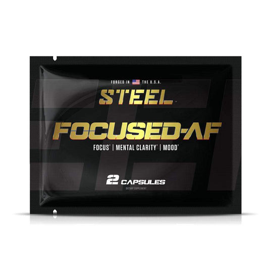 Steel Supplements Sample 1 Serving Focused-AF Sample Packets