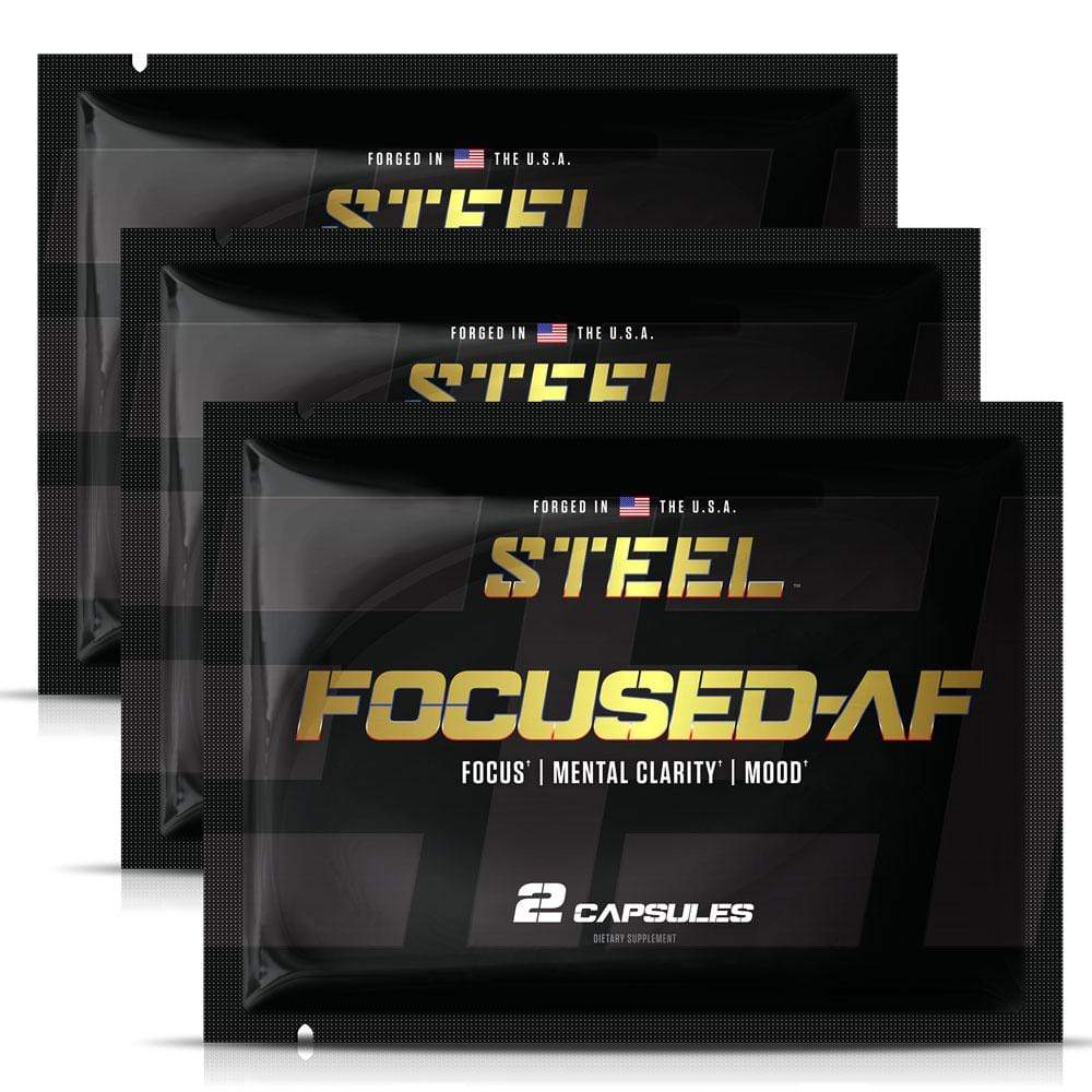Steel Supplements Sample 3 Servings Focused-AF Sample Packets