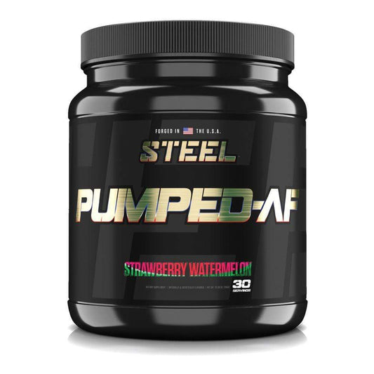 The Steel Supplements Supplement Strawberry Watermelon PUMPED-AF