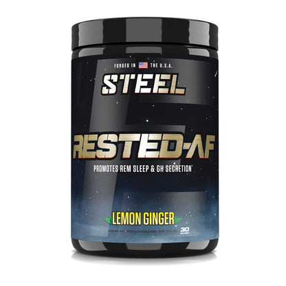 The Steel Supplements Supplement Lemon Ginger RESTED-AF