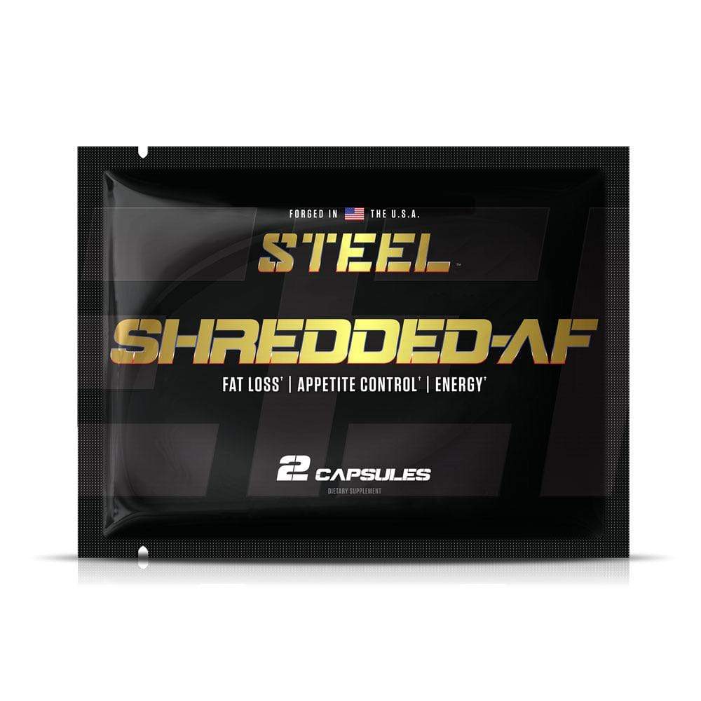 The Steel Supplements Sample 1 Serving SHREDDED-AF Sample Packets