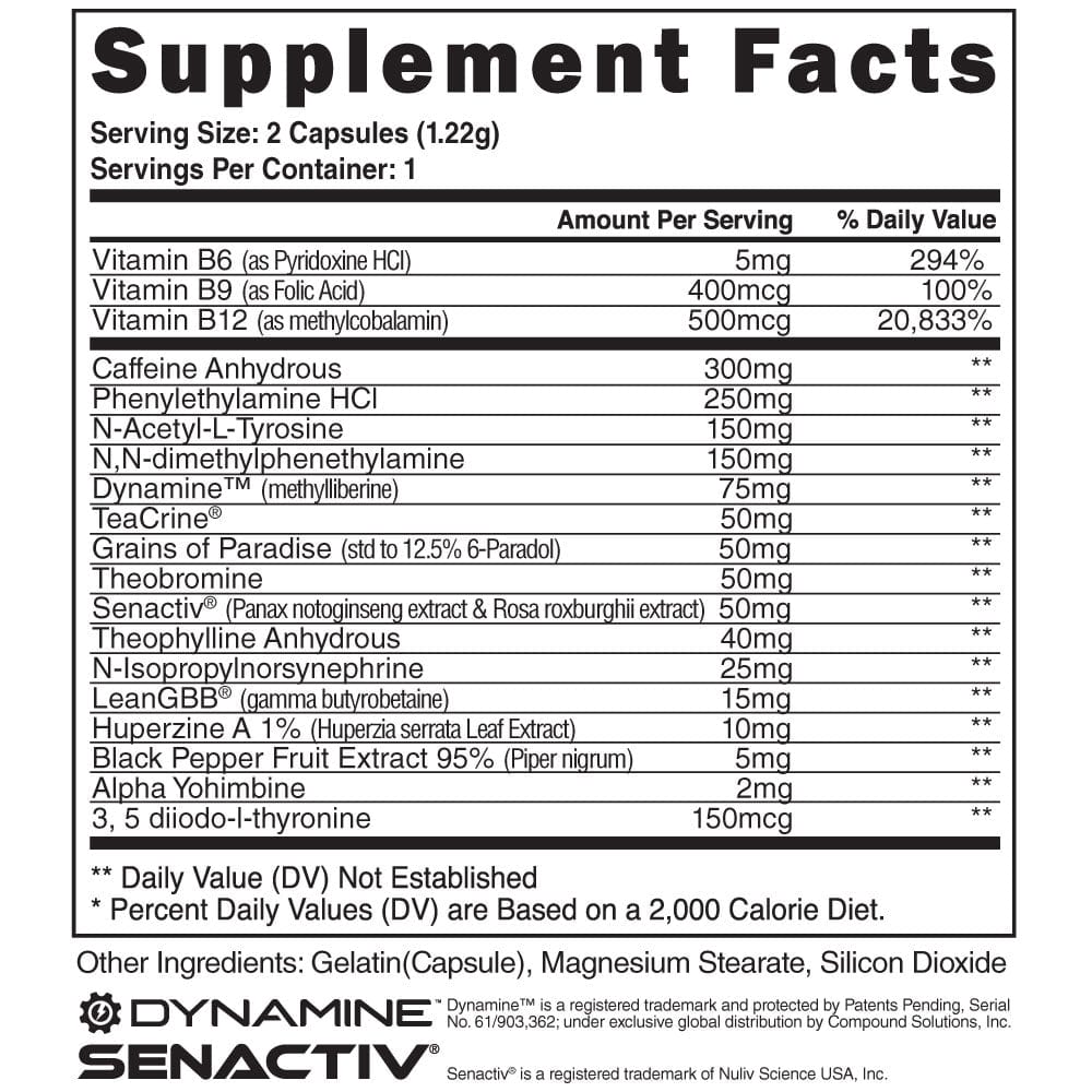 The Steel Supplements Sample SHREDDED-AF Sample Packets