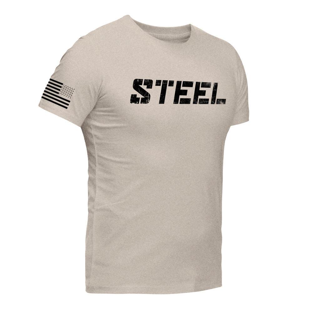 The Steel Supplements Apparel STEEL Sand Performance T-Shirt