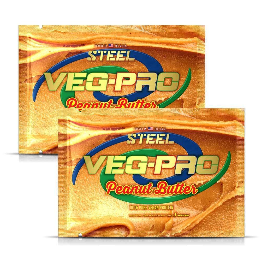 The Steel Supplements Sample Peanut Butter / 2 Servings Veg-Pro Sample Packets