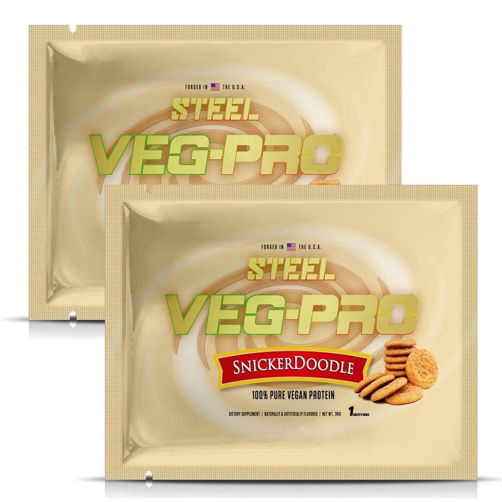 The Steel Supplements Sample Snickerdoodle / 2 Servings Veg-Pro Sample Packets