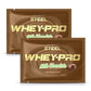 The Steel Supplements Sample Milk Chocolate / 2 Servings WHEY-PRO Sample Packets