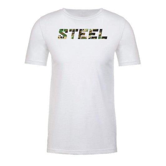 Steel Supplements White with Camo STEEL